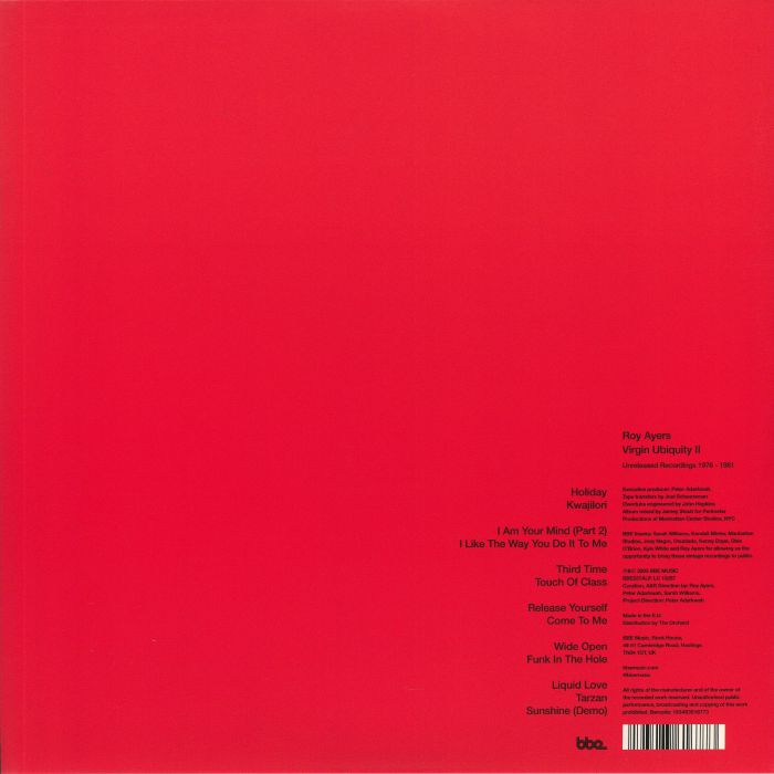 Virgin Ubiquity II (Unreleased Recordings 1976-1981) - Image 2