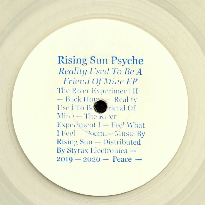 Reality Used To Be A Friend Of Mine EP