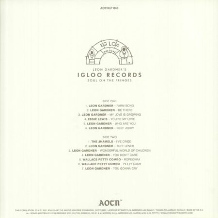 Leon Gardner's Igloo Records<br/>Soul On The Fringes - Image 2