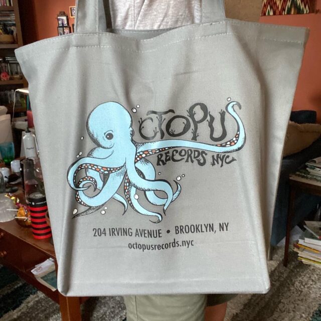 Octopus Records Tote Bag