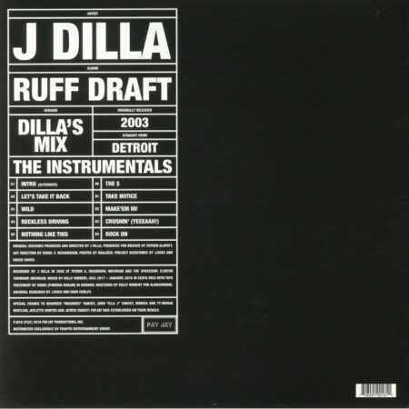 Ruff Draft: Dilla's Mix <br/>The Instrumentals - Image 2