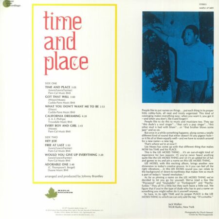 Time And Place - Image 3